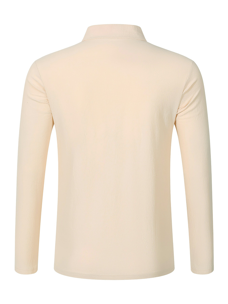 Men's Linen Blend Long Sleeve  - Linen Shirt Breathable 评论和价格