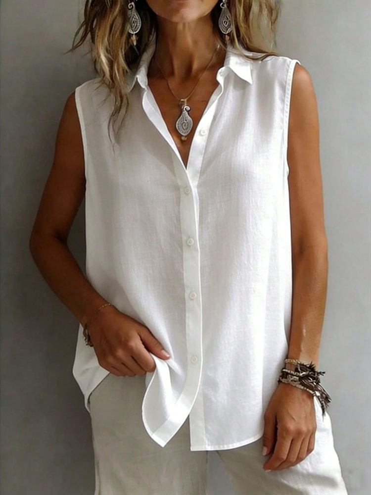 Fashionable and Elegant Sleeve - Shirt Camp Collar 评论和价格