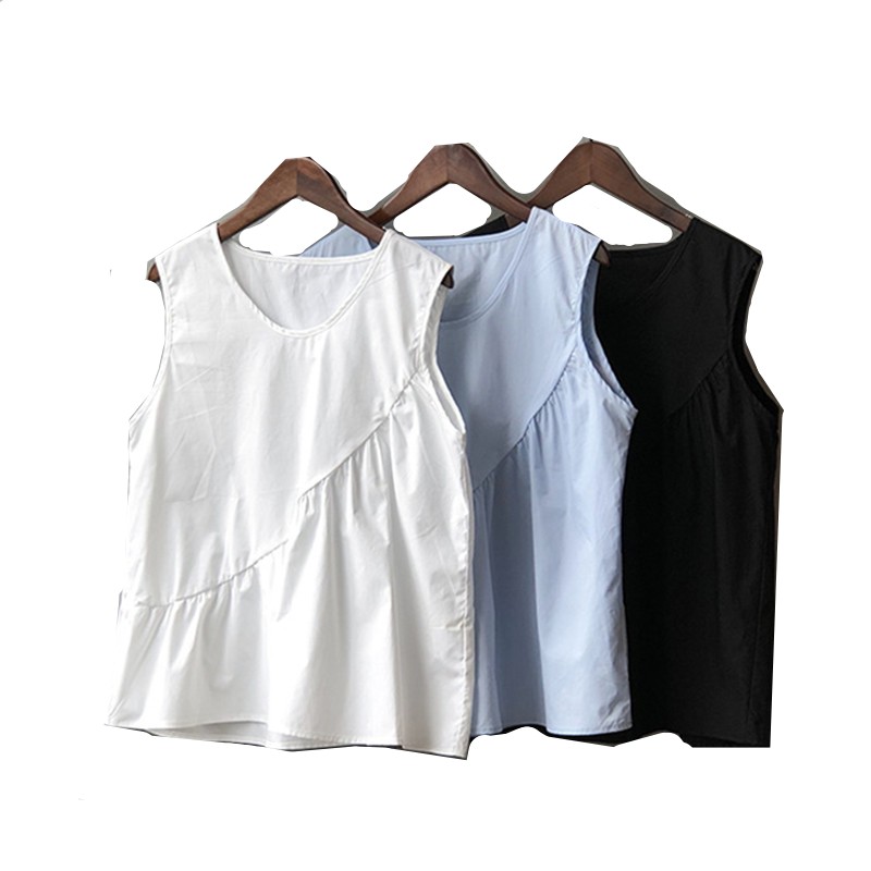 loose casual women cotton line - Shirt Camp Collar 评论和价格