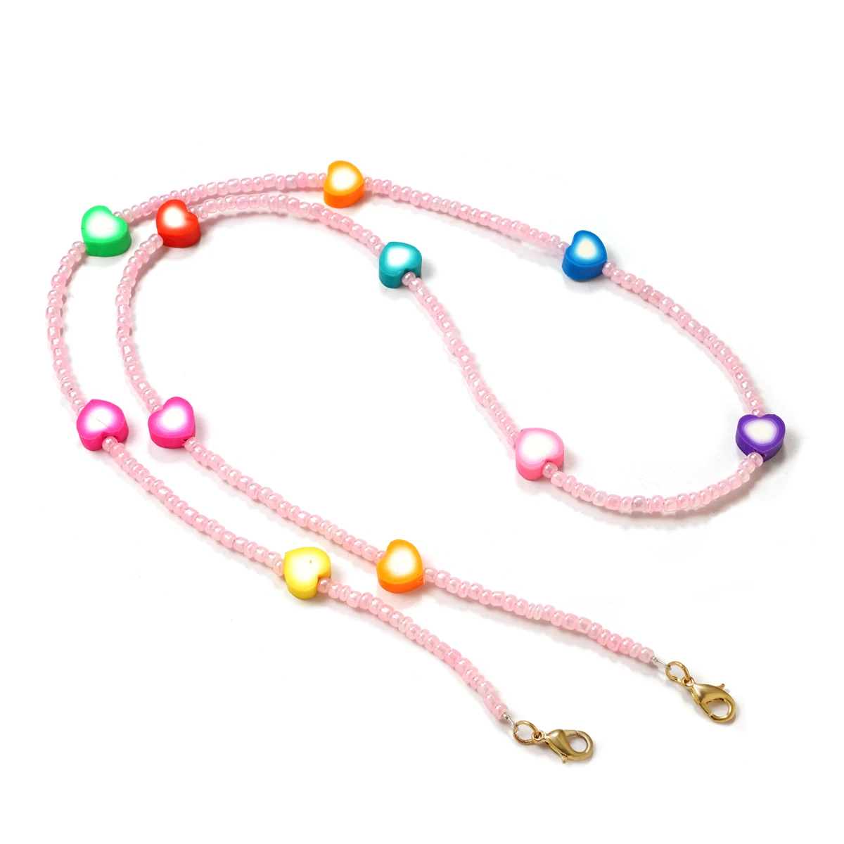 Cartoon cute Mask Strap Beaded - Sunglass Retainer Cord 评论和价格